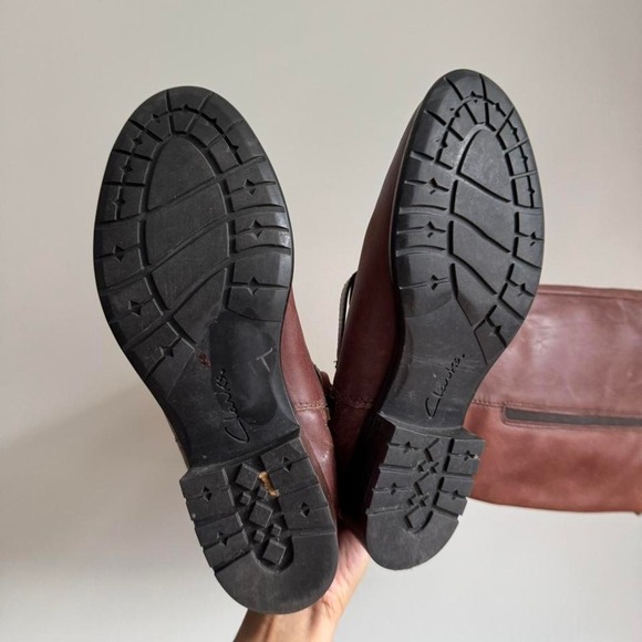 Brown knee-high boot size 8 harness moto boho campus chocolate - Picture 7 of 8